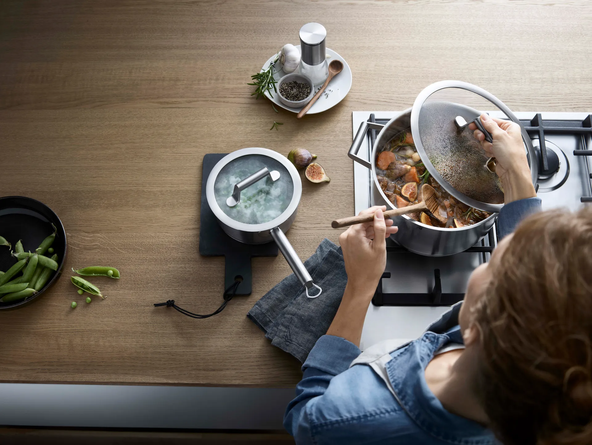 Comfort Line Topfset Cromargan 5 Teile, Edelstahl WMF