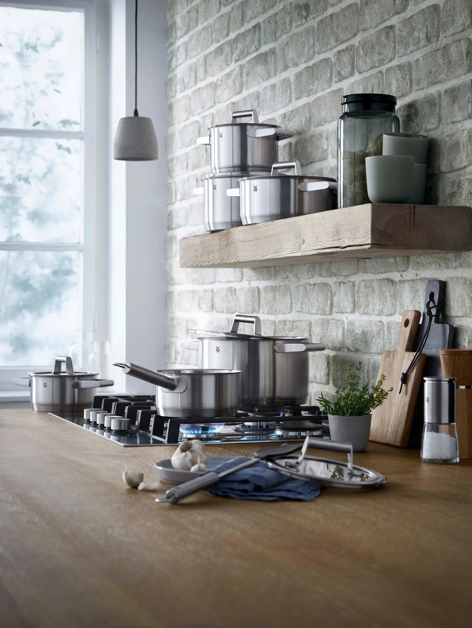 Comfort Line Topfset Cromargan 5 Teile, Edelstahl WMF