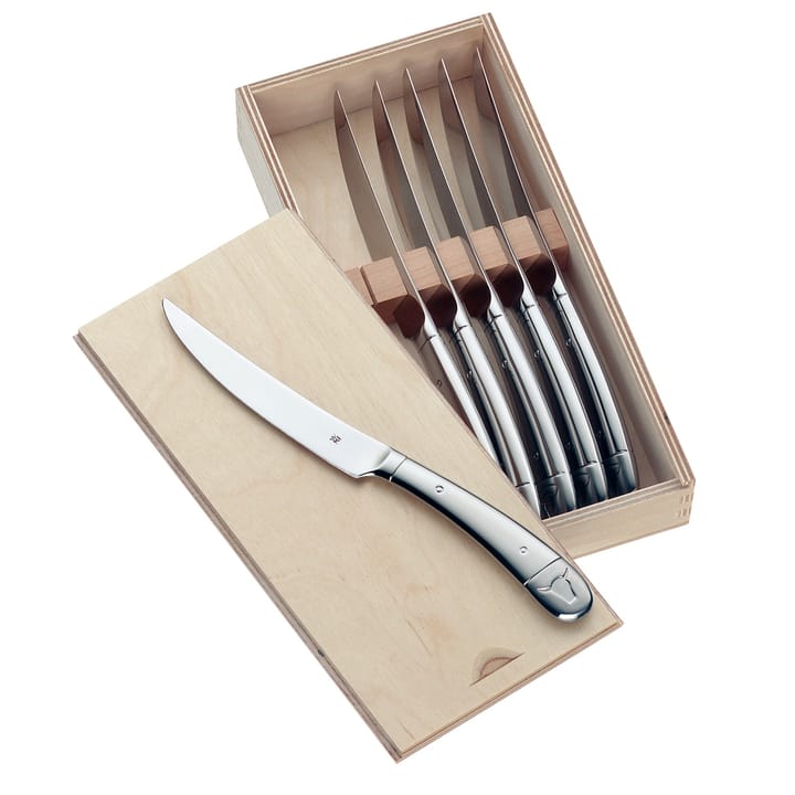 Geschenkidee Steakmesser 6 Teile - Edelstahl - WMF