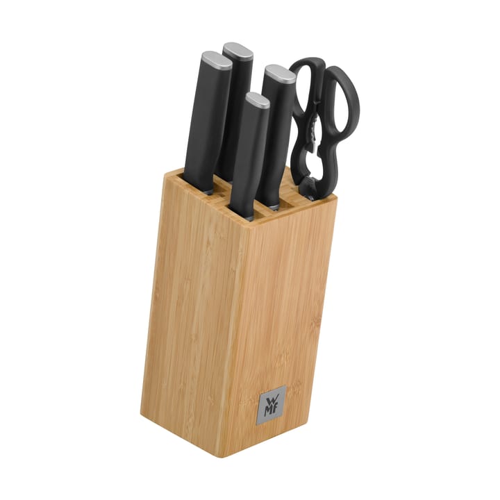 Kineo Messerblock mit 4 Messern und Schere - Edelstahl - WMF