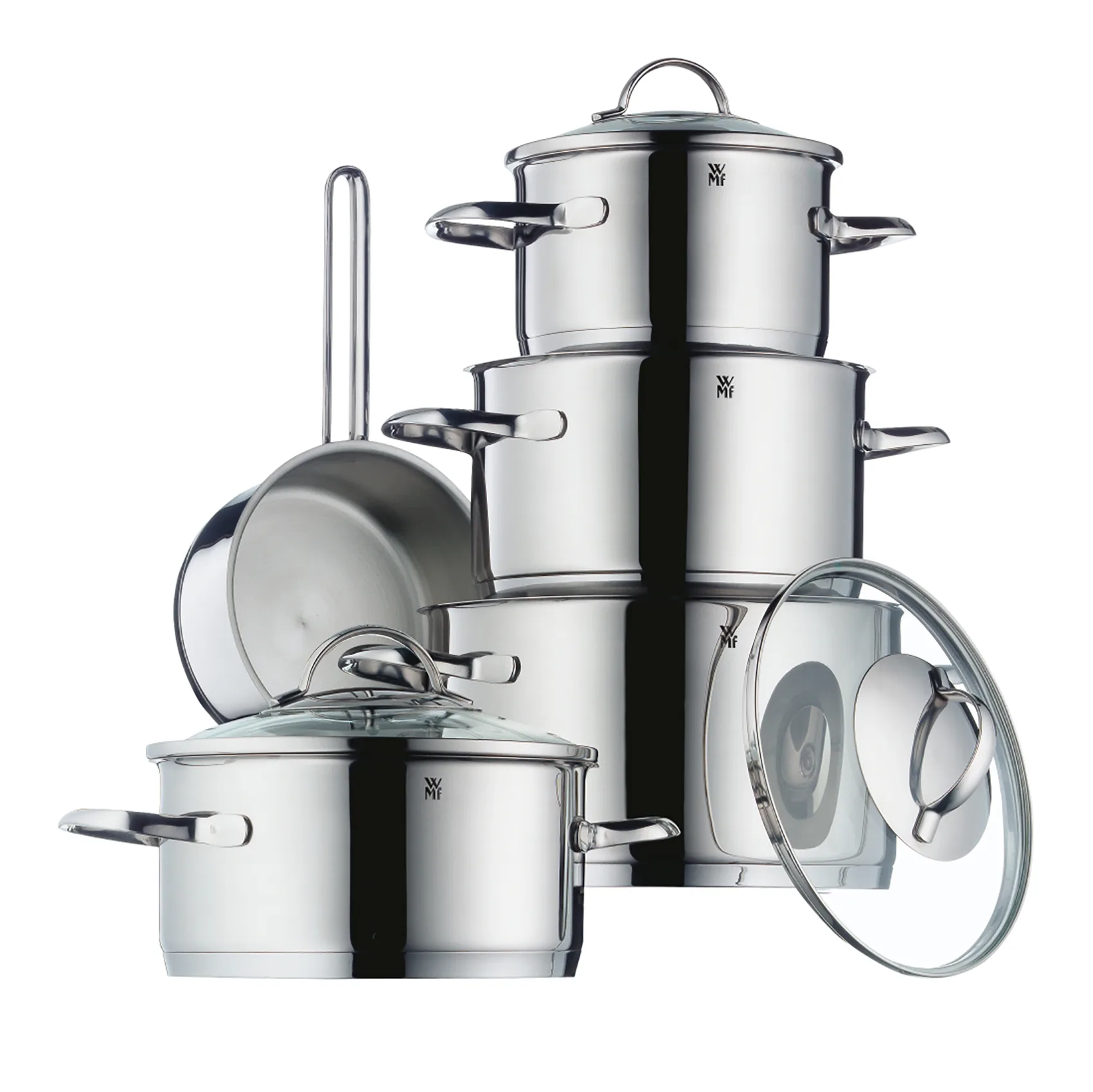 Provence Plus Kochtopfset 5 Teile, Edelstahl WMF