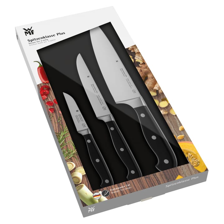Spitzenklasse Plus Messerset 3 Teile - Edelstahl - WMF