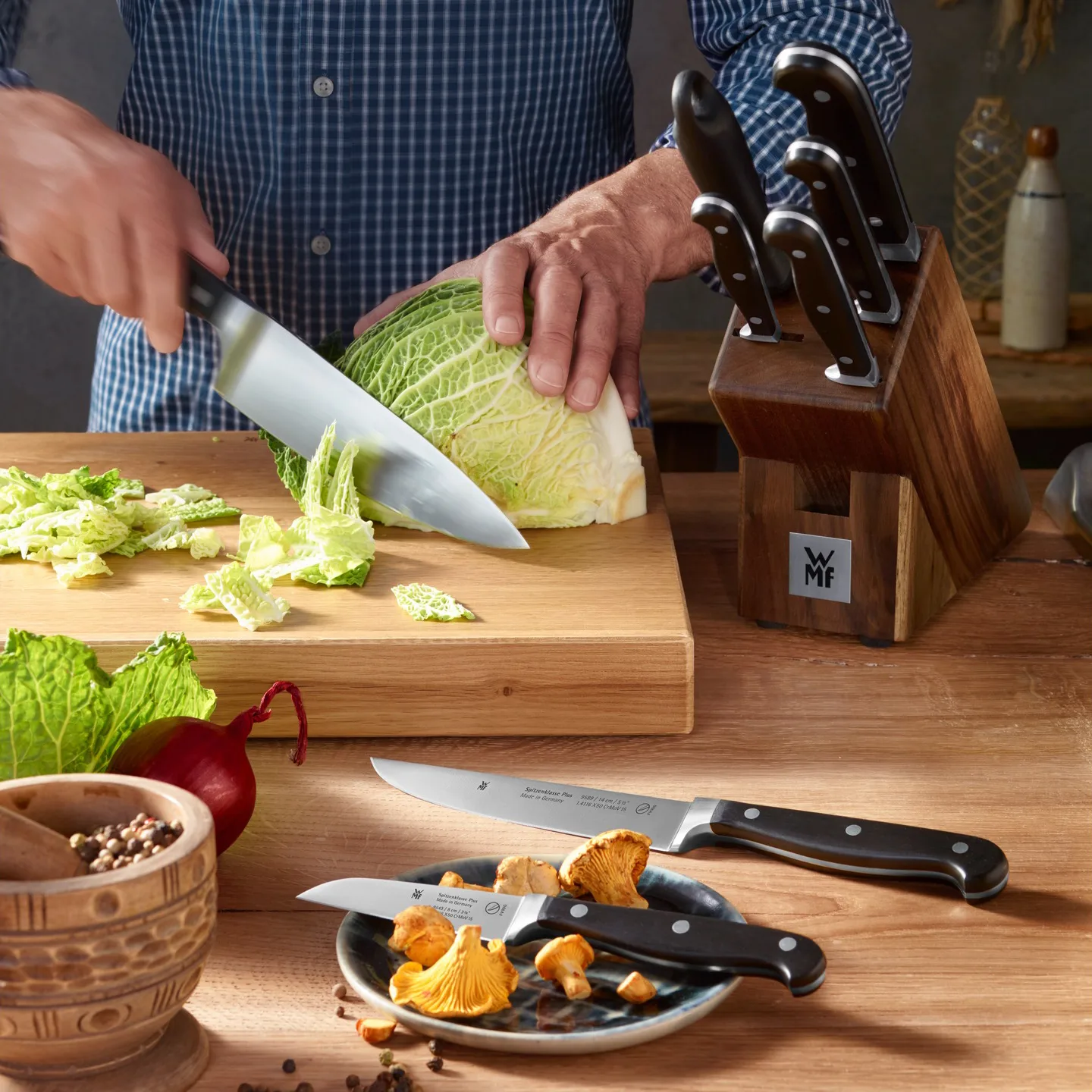 Spitzenklasse Plus Messerset 3 Teile, Edelstahl WMF