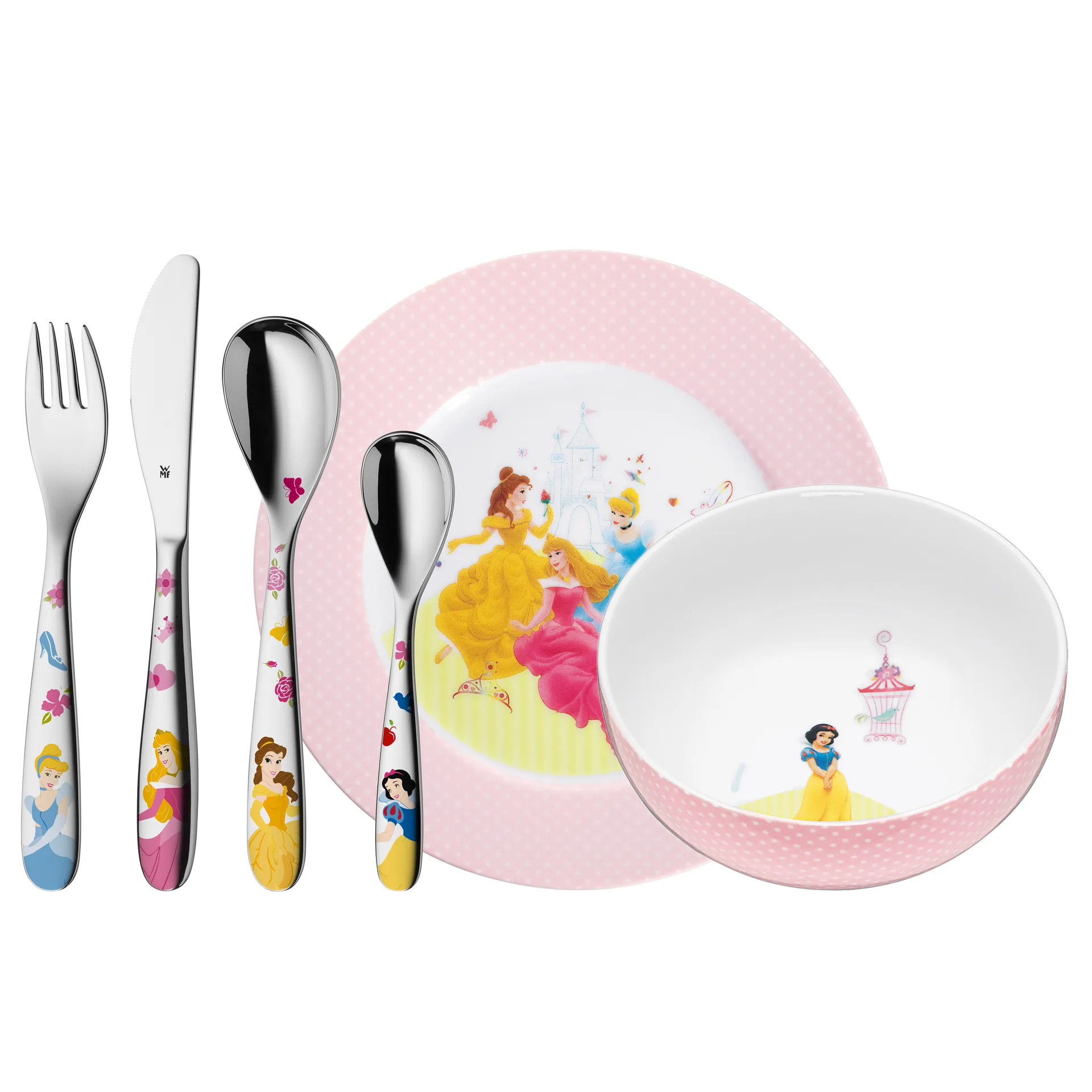 WMF Kindergeschirr 6 Teile, Disney Princess WMF