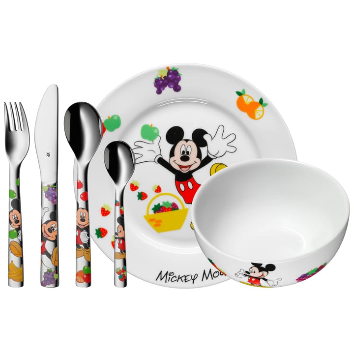 WMF Kindergeschirr 6 Teile - Mickey Mouse - WMF