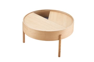 Arc Beistelltisch Ø66cm - Eiche weiß pigmentiert - Woud