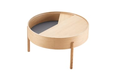 Arc Beistelltisch Ø66cm - Eiche weiß pigmentiert - Woud