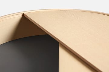 Arc Beistelltisch Ø66cm - Eiche weiß pigmentiert - Woud