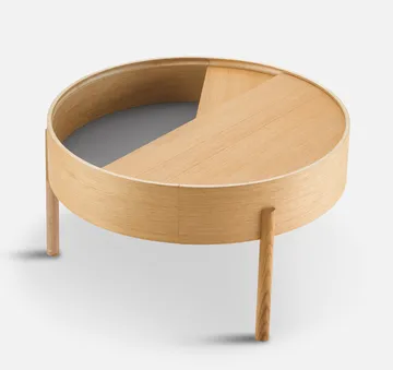 Arc Couchtisch Ø66cm - Eiche geölt - Woud