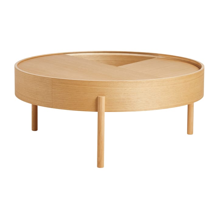 Arc Couchtisch Ø 89 cm - Eiche geölt - Woud