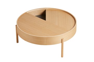 Arc Couchtisch Ø 89 cm - Eiche geölt - Woud