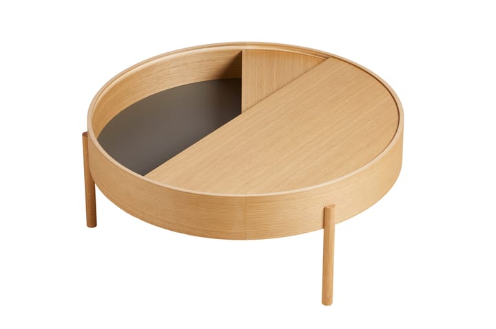 Arc Couchtisch Ø 89 cm - Eiche geölt - Woud