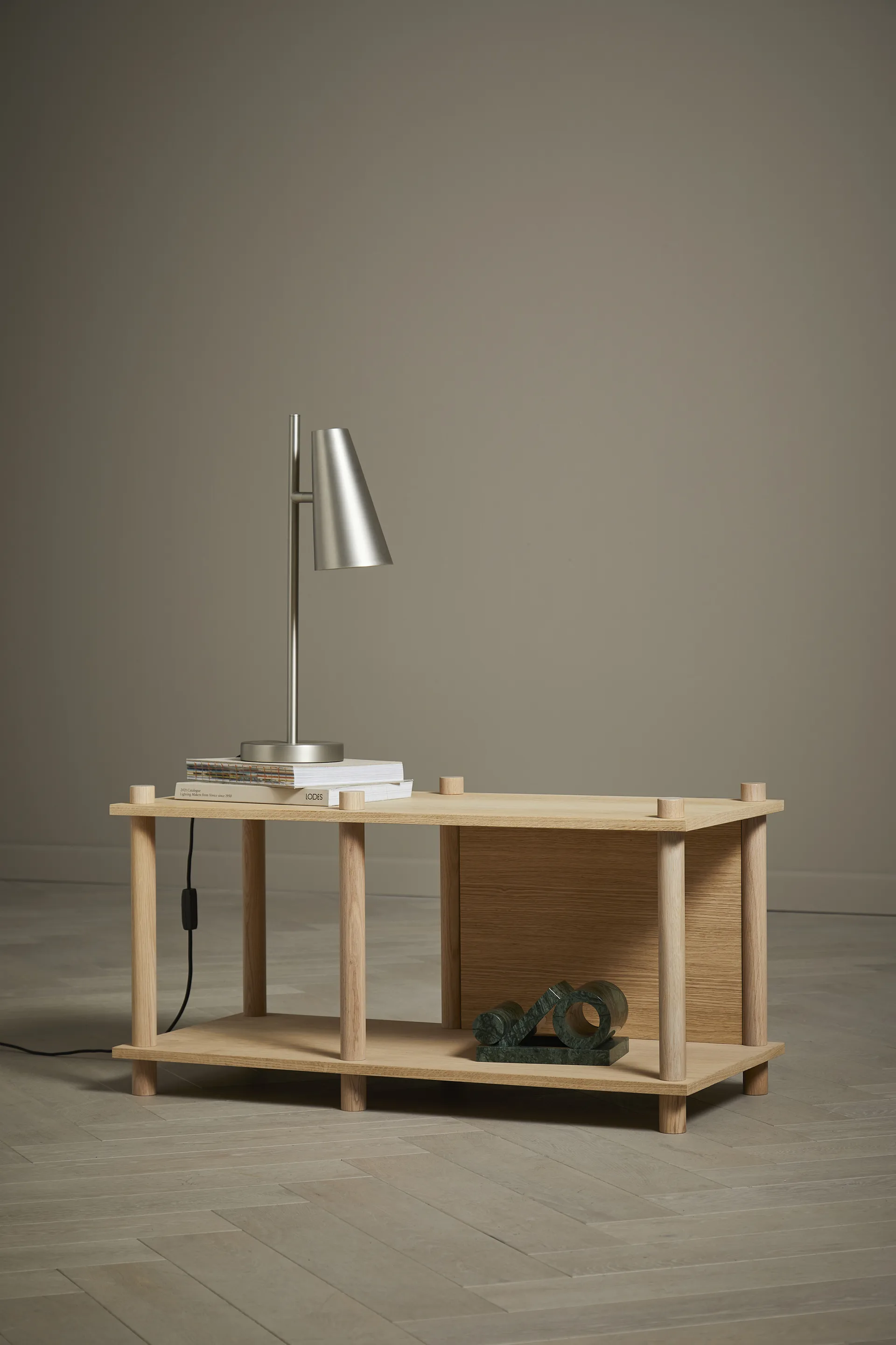 Booknd Buchstütze Marmor, Grün Woud