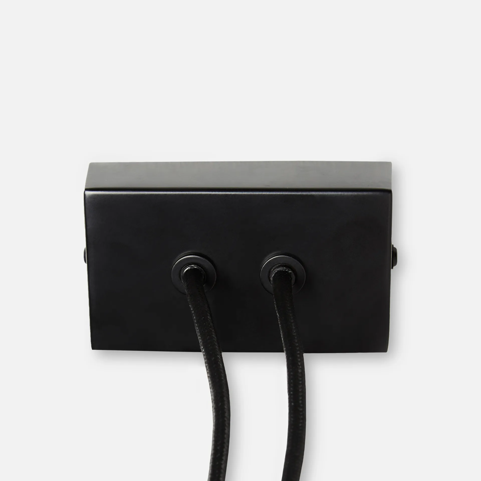 Cono Pendelleuchte 2 Schirme, Schwarz Woud