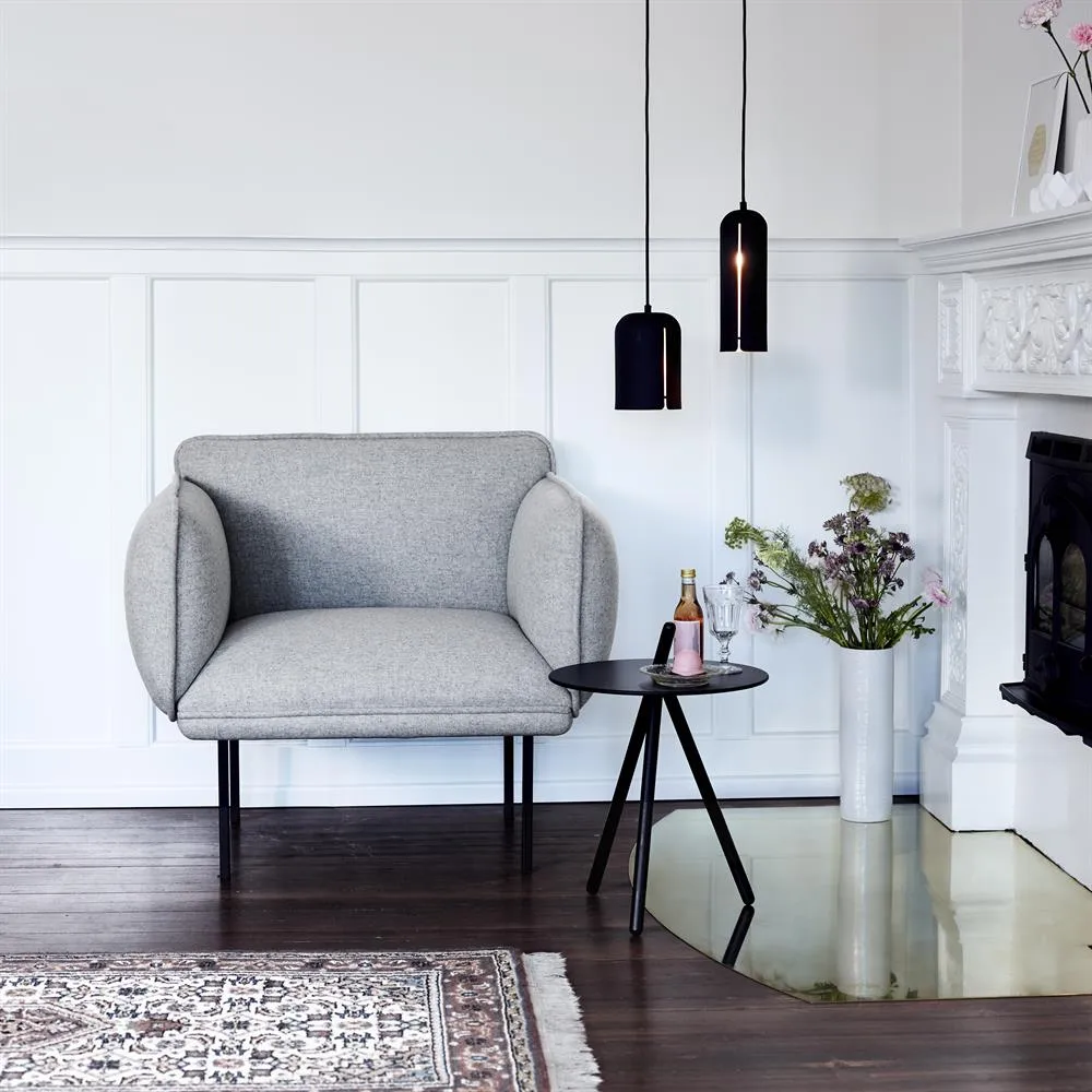 Gap Pendelleuchte lang, Schwarz Woud