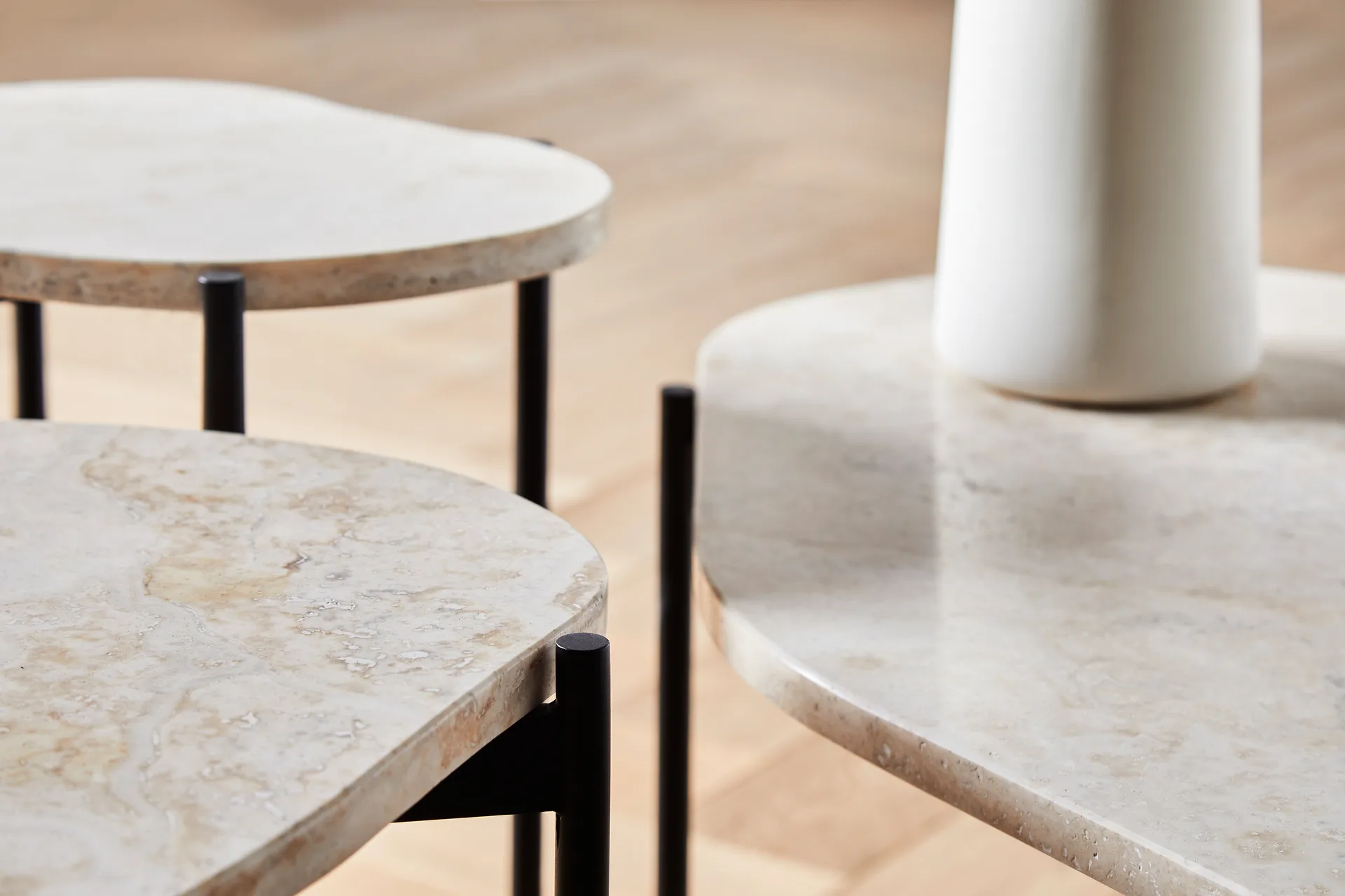 La Terra occasional Tisch, mittel, Ivory Woud