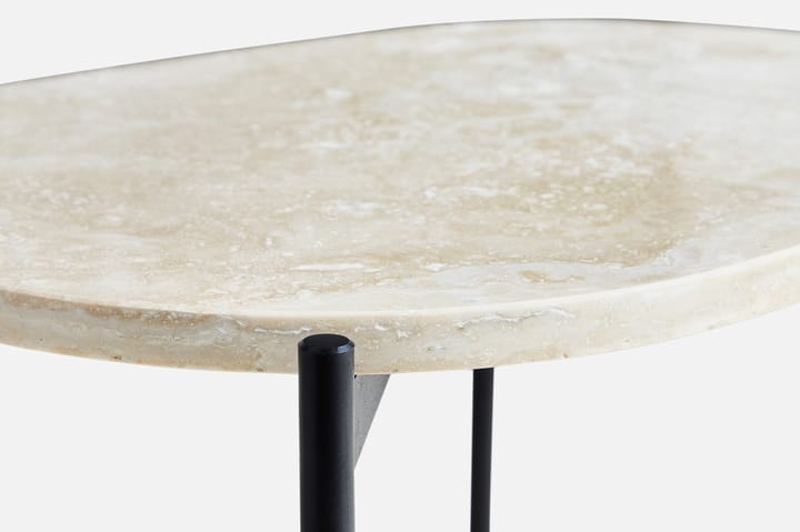 La Terra occasional Tisch, small, Ivory Woud