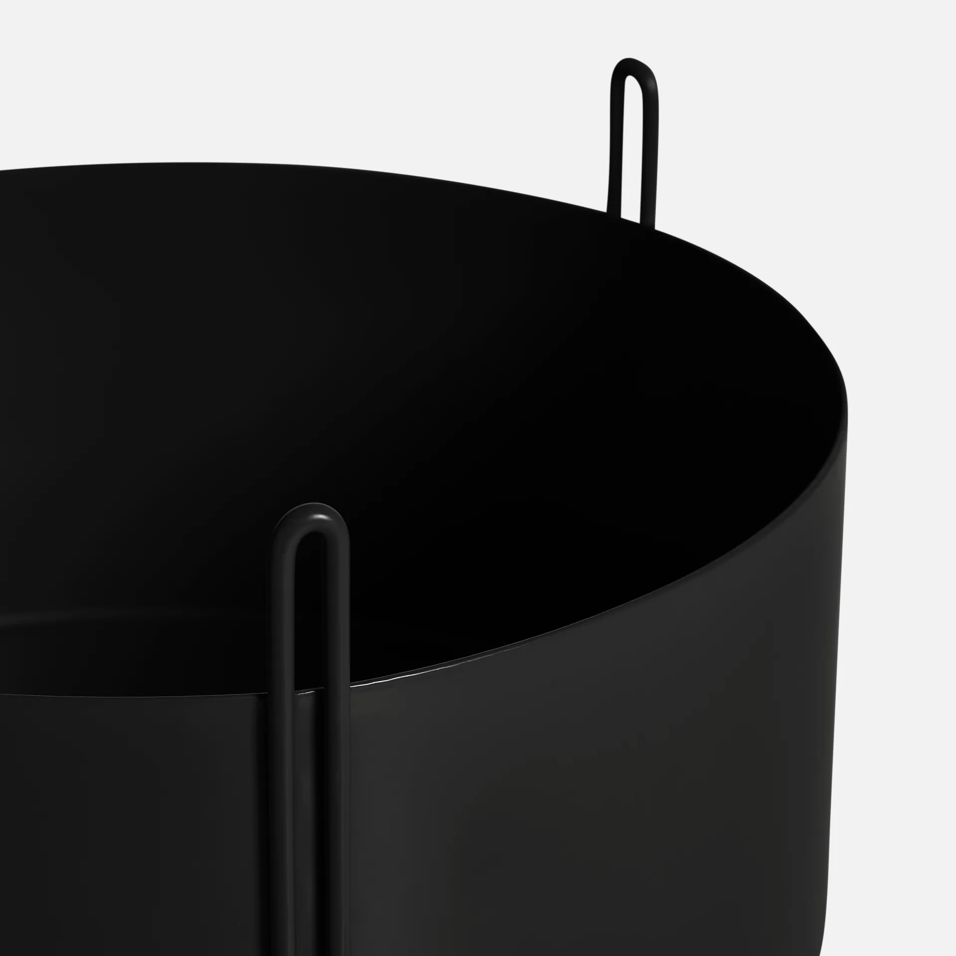 Pidestall Blumentopf large Ø40 cm, Schwarz Woud