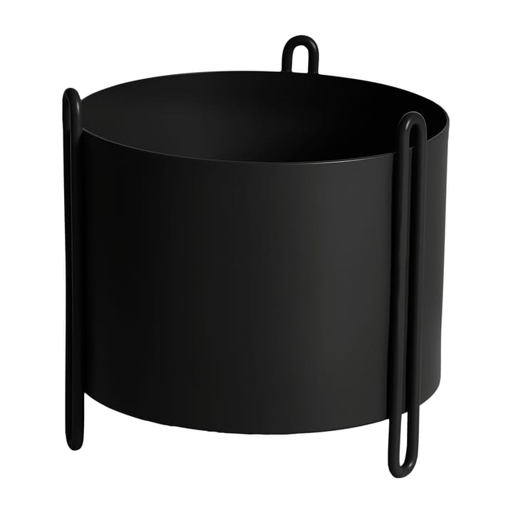 Pidestall Blumentopf small - Schwarz - Woud