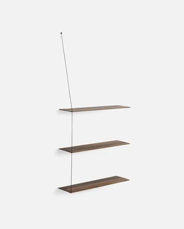 Stedge Add-on Regal - Geräucherte Eiche, 80 cm - Woud