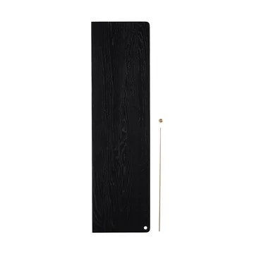 Stedge Add-on Regal - Schwarz Eiche-Messing - Woud