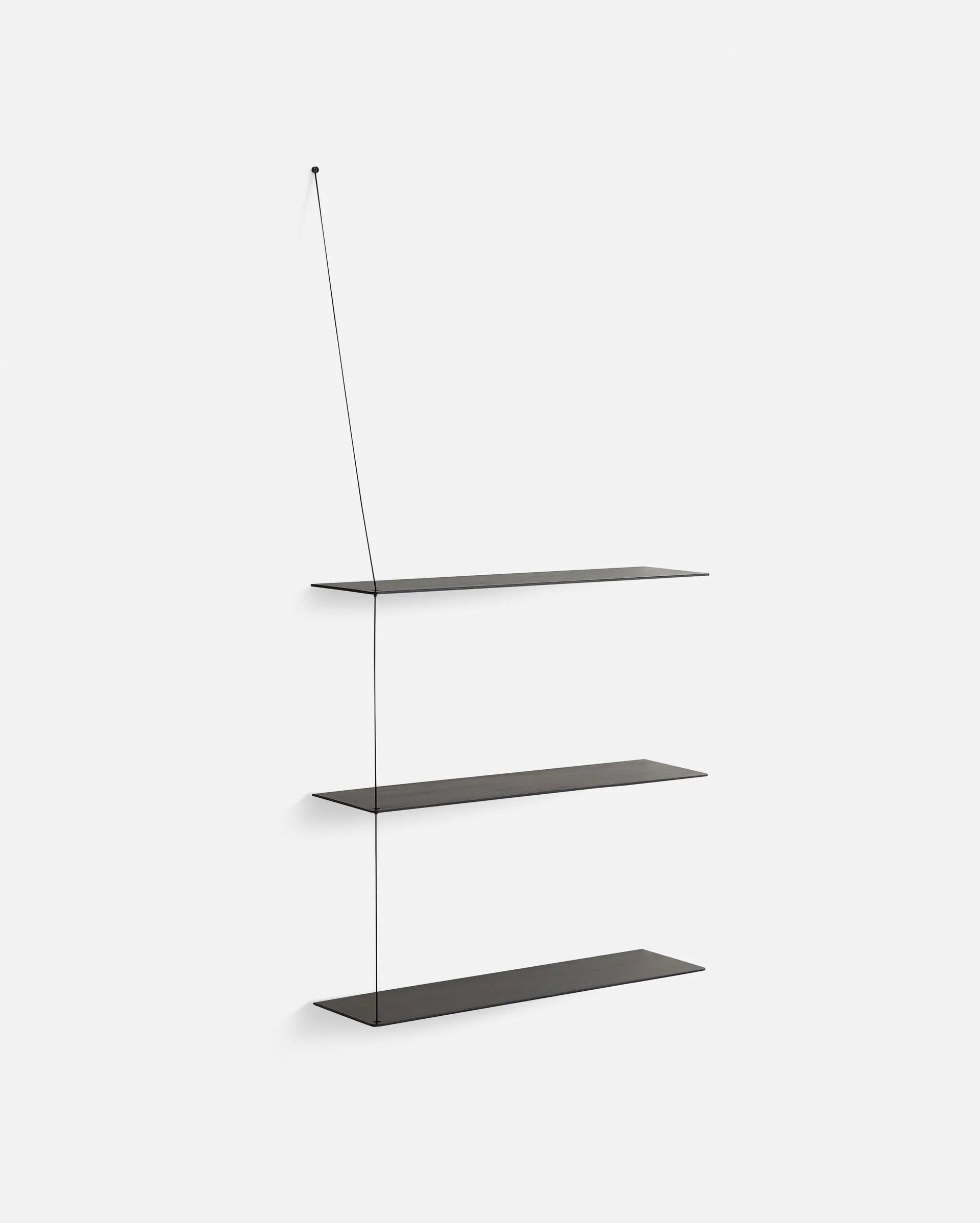 Stedge Add-on Regal, Schwarz Eiche-Schwarz, 80 cm Woud