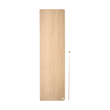 Stedge Add-on Regal - Weiß pigmentierte Eiche-Messing - Woud