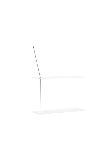 Stedge Regal 60 cm - Eiche weiß bemalt - Woud