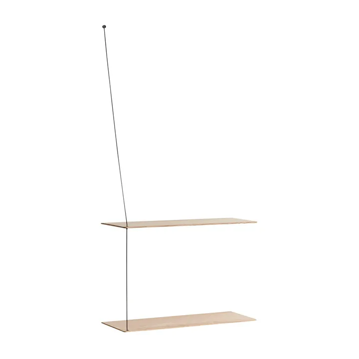 Stedge Regal - Eiche weiß pigmentiert, 60 cm - Woud