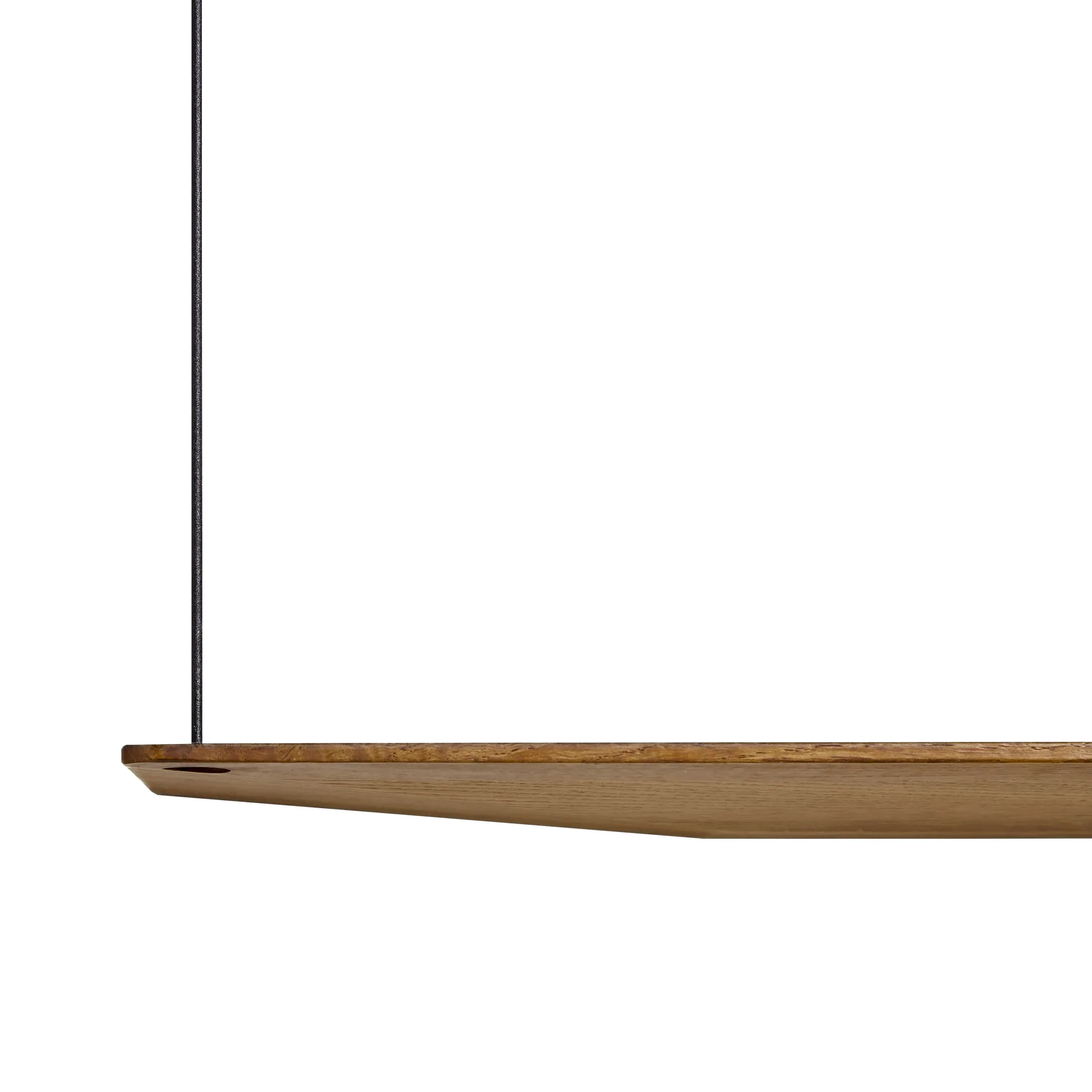 Stedge Regal, Geräucherte Eiche-Schwarz, 80 cm, 2 Regalebenen Woud
