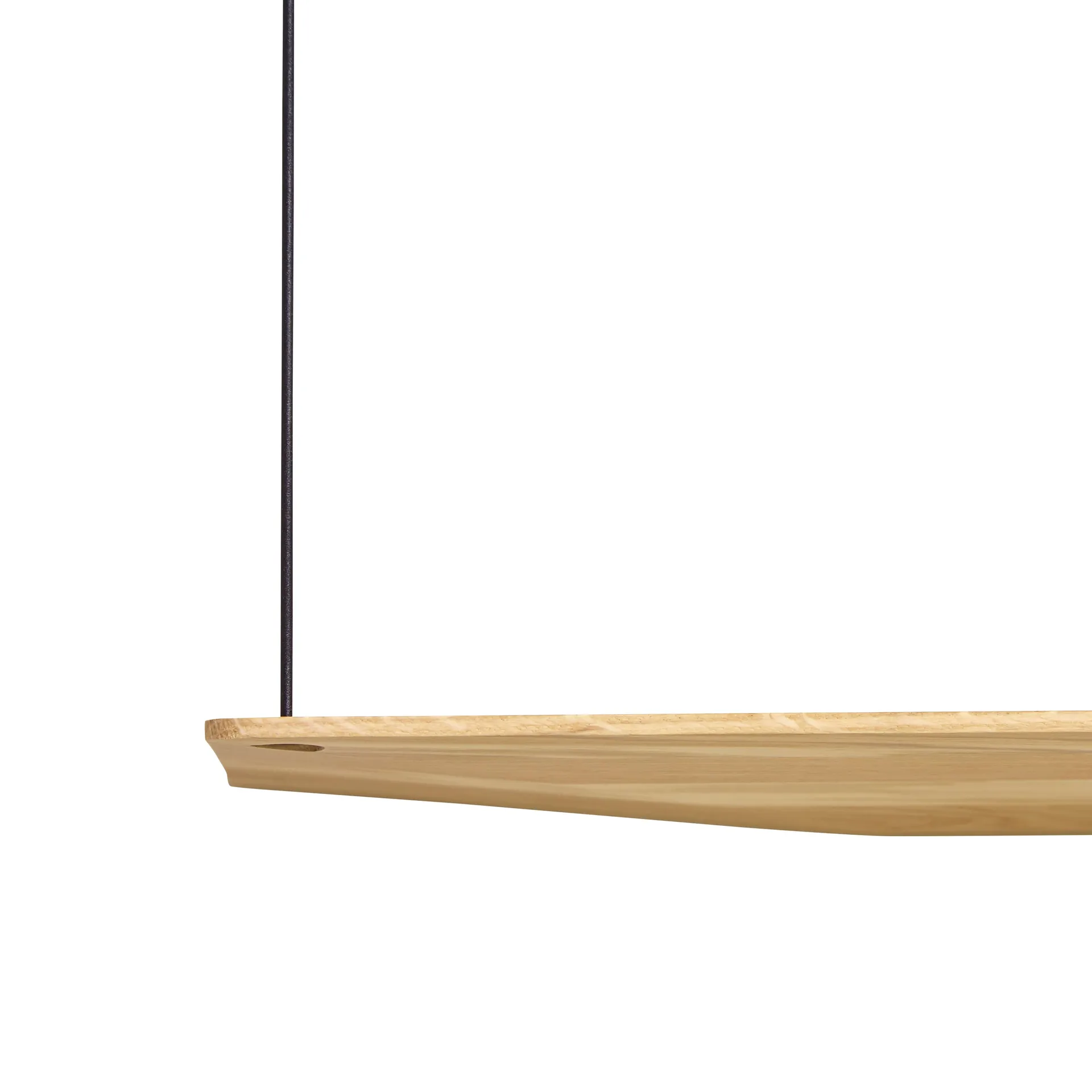 Stedge Wandregal 80cm, Weiß-pigmentierte Eiche Woud