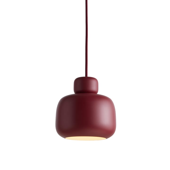 Stone Pendelleuchte small - Deep red - Woud