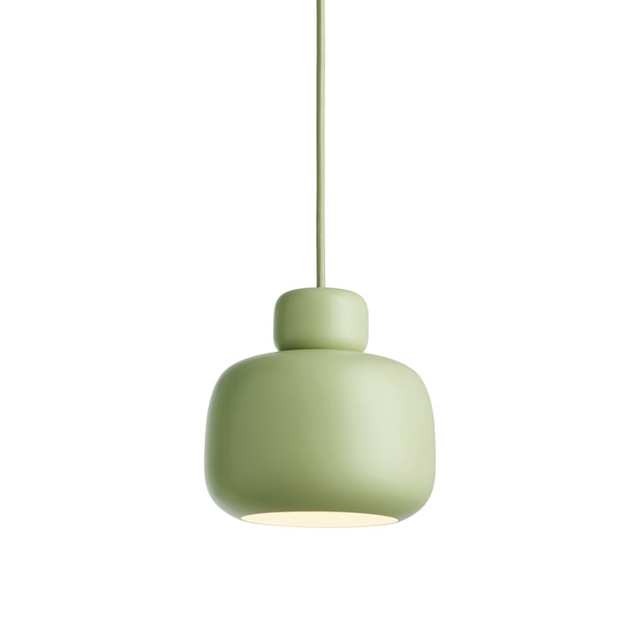 Stone Pendelleuchte small - Matcha green - Woud