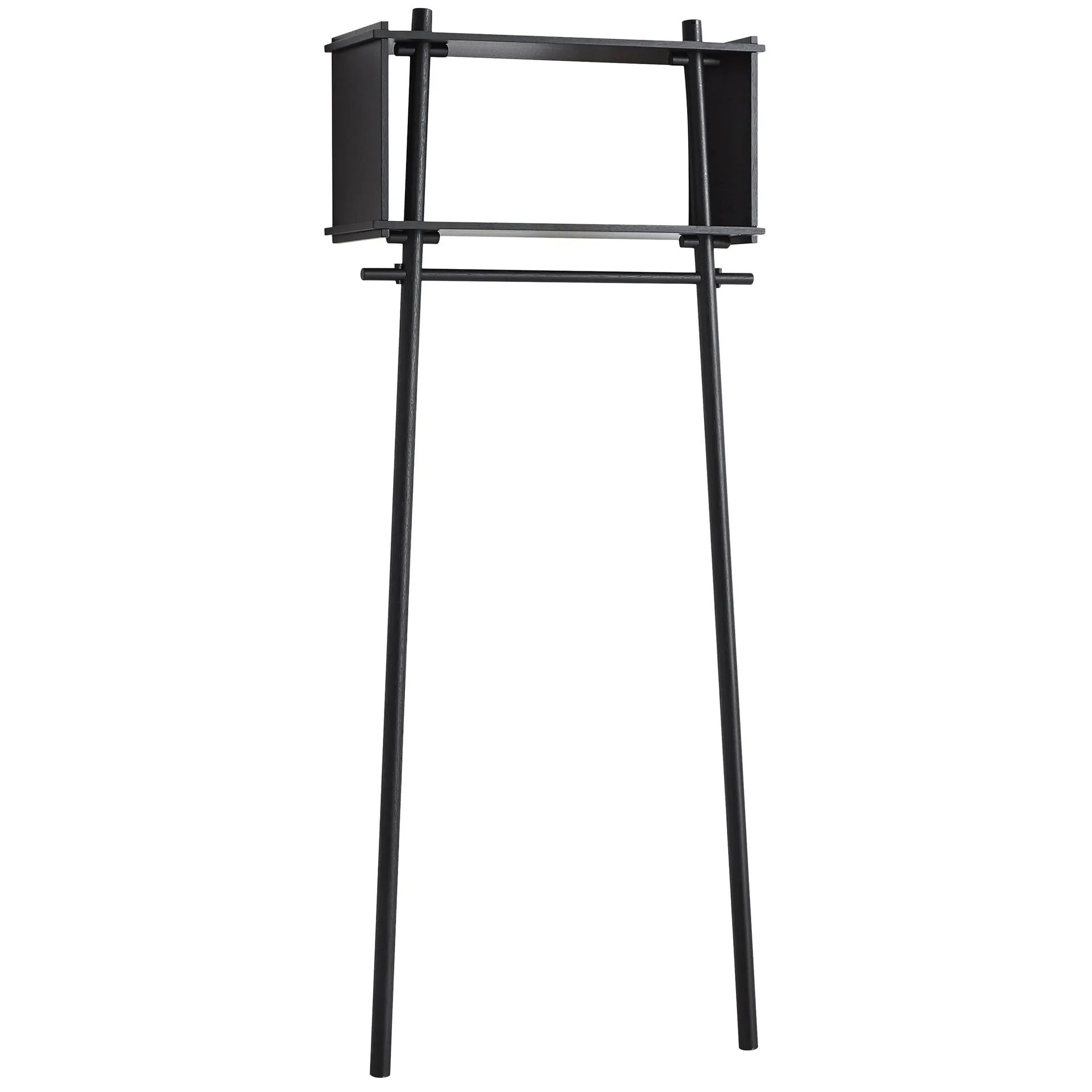 Töjbox Kleiderständer, Small, Eiche schwarz lackiert Woud