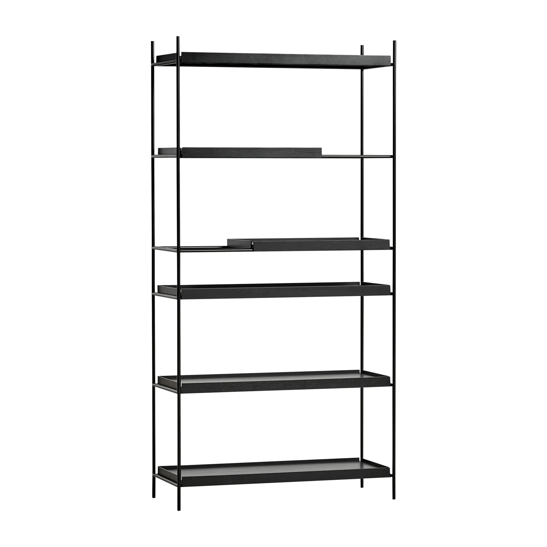 Tray Regal hoch Eiche, 100 x 201 cm, Style 2 Woud