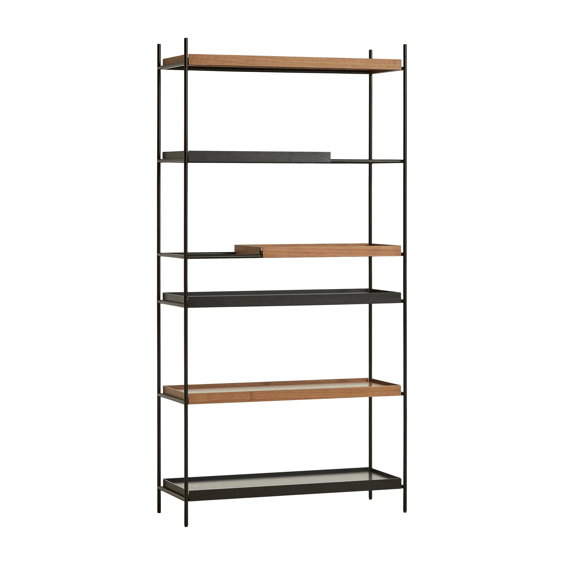 Tray Regal hoch Eiche, 100 x 201 cm, Style 2 Woud