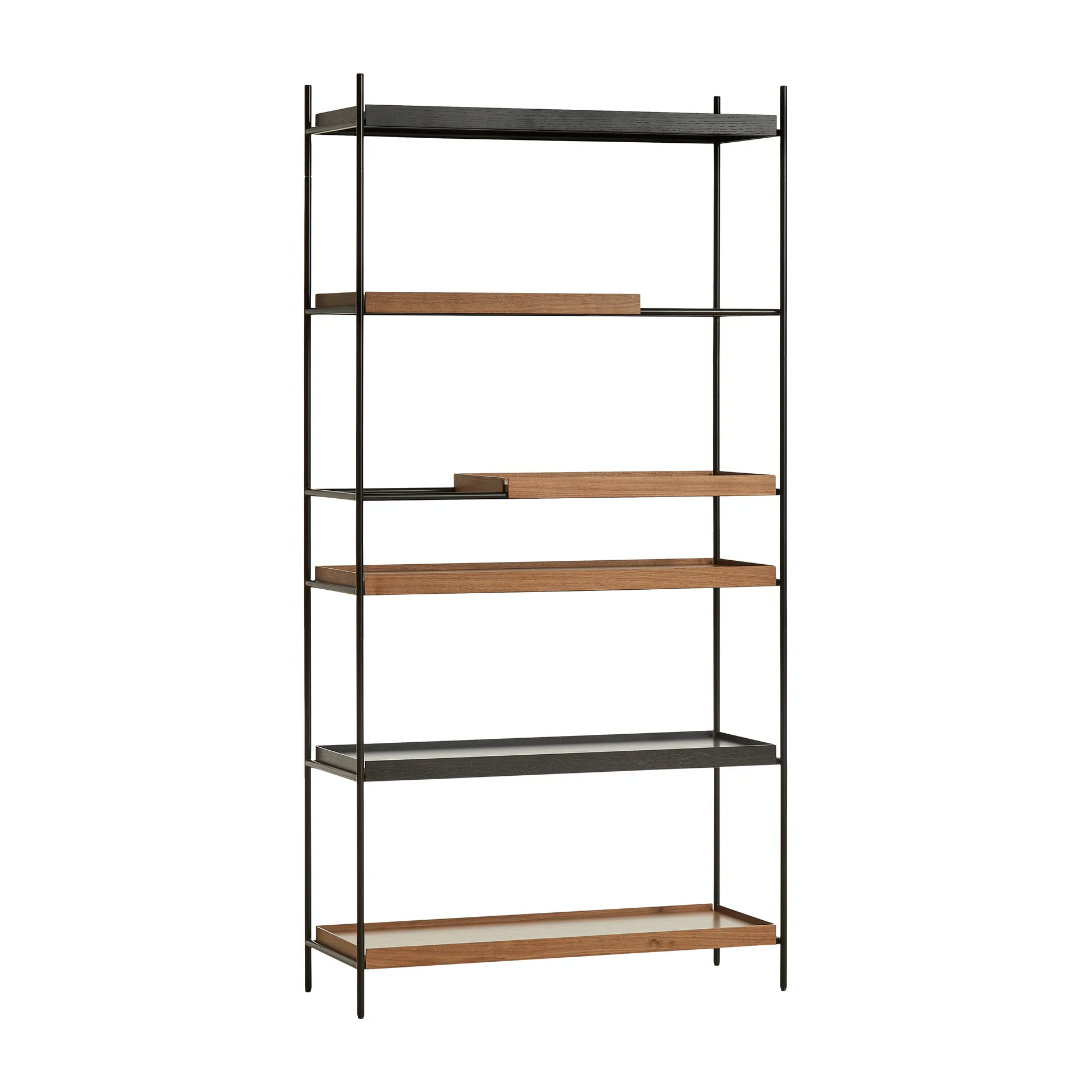 Tray Regal hoch Eiche, 100 x 201 cm, Style 4 Woud