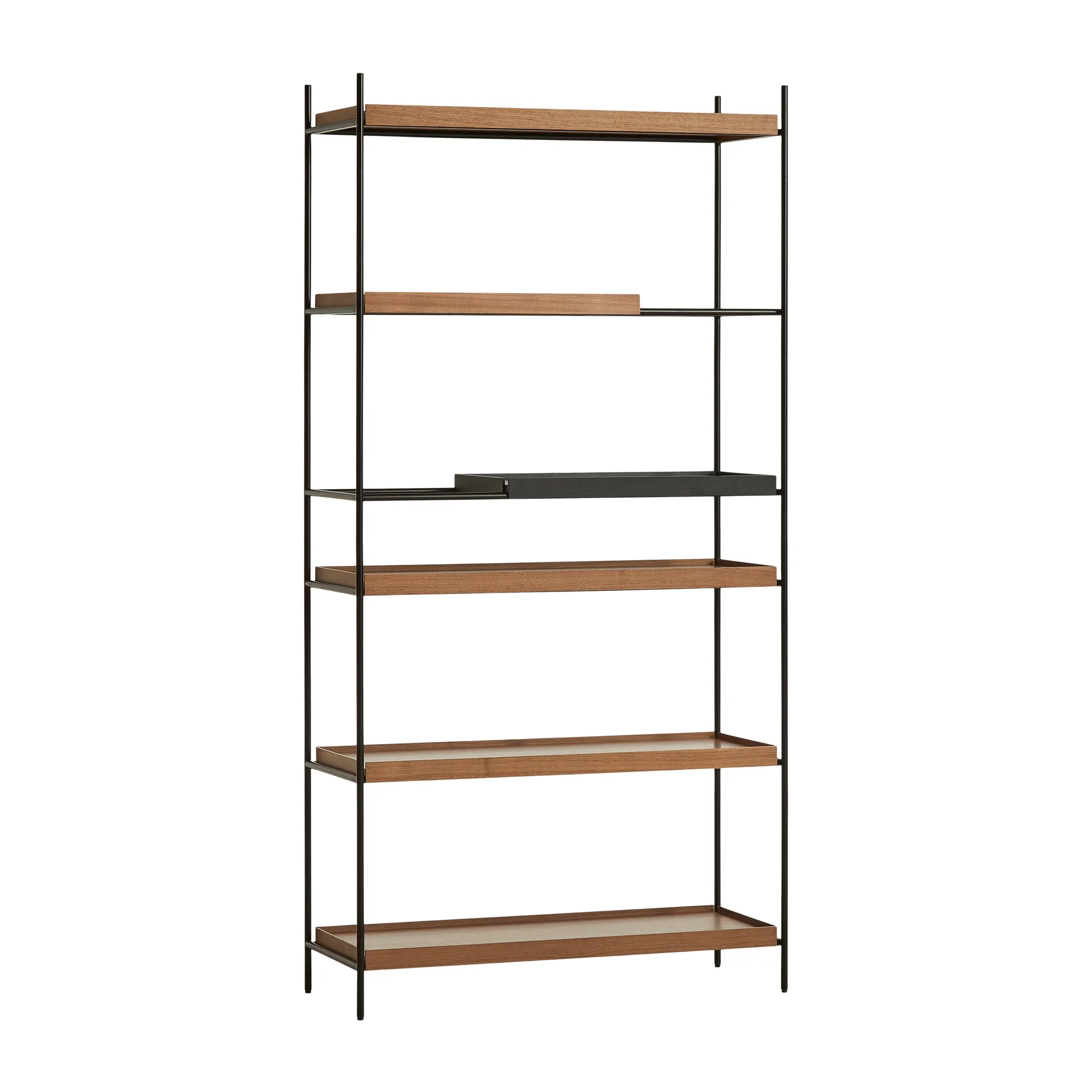 Tray Regal hoch Eiche, 100 x 201 cm, Style 6 Woud