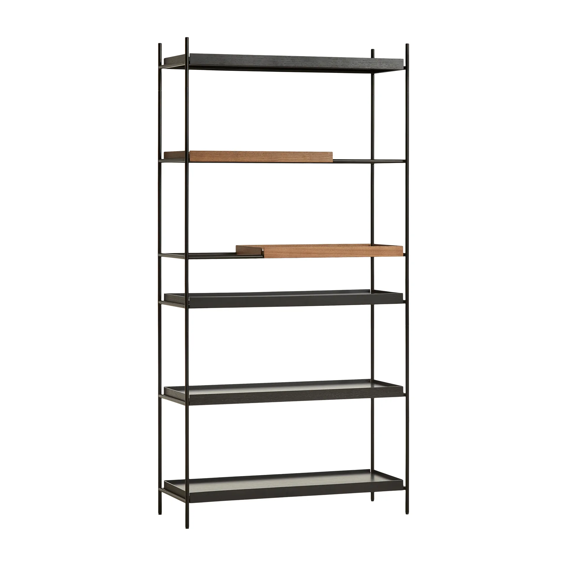 Tray Regal hoch Eiche, 100 x 201 cm, Style 7 Woud