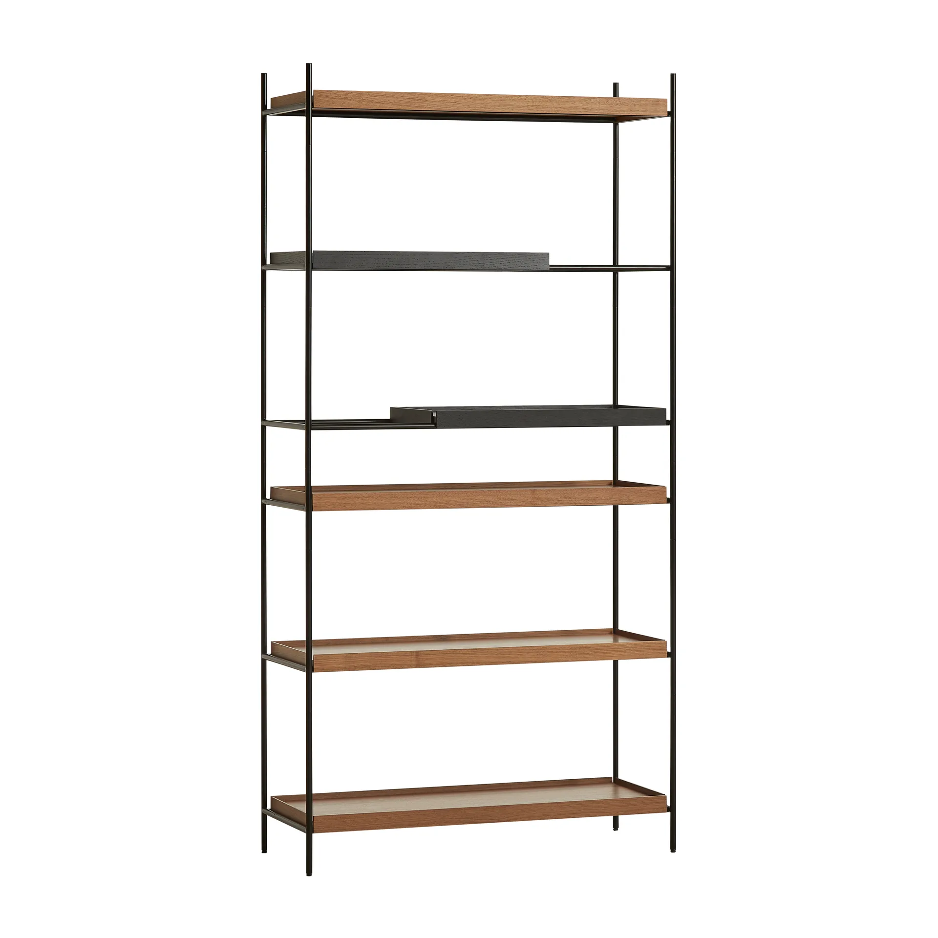 Tray Regal hoch Eiche, 100 x 201 cm, Style 8 Woud