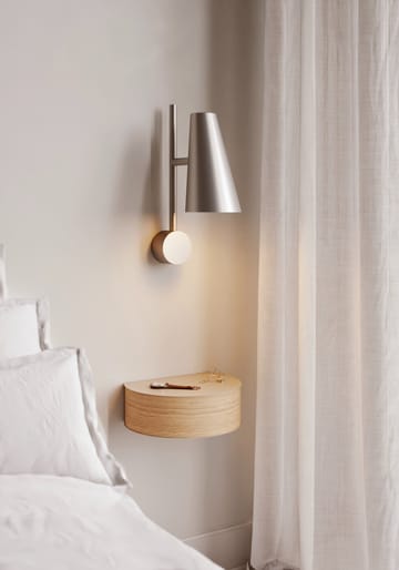Wallie Wandregal - Beige-eiche - Woud