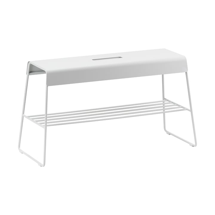 A-bench Outdoor-Bank mit Regal 45 cm - Soft Grey - Zone Denmark