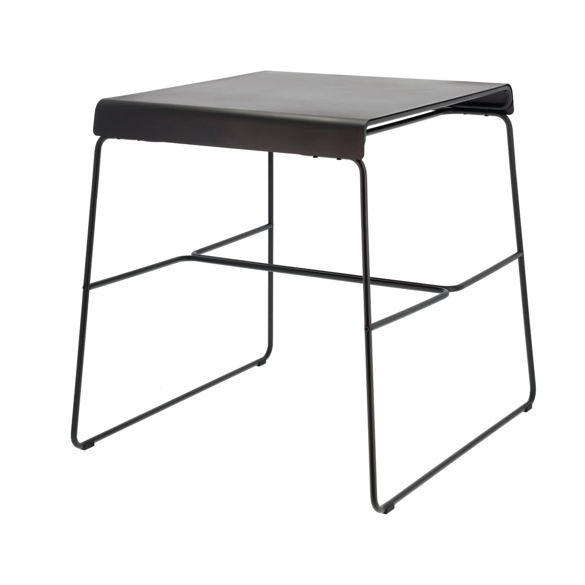 Zone Denmark A-Café table Outdoor Tisch Black | Skandinavisches Design | Gartentische | Schwarz