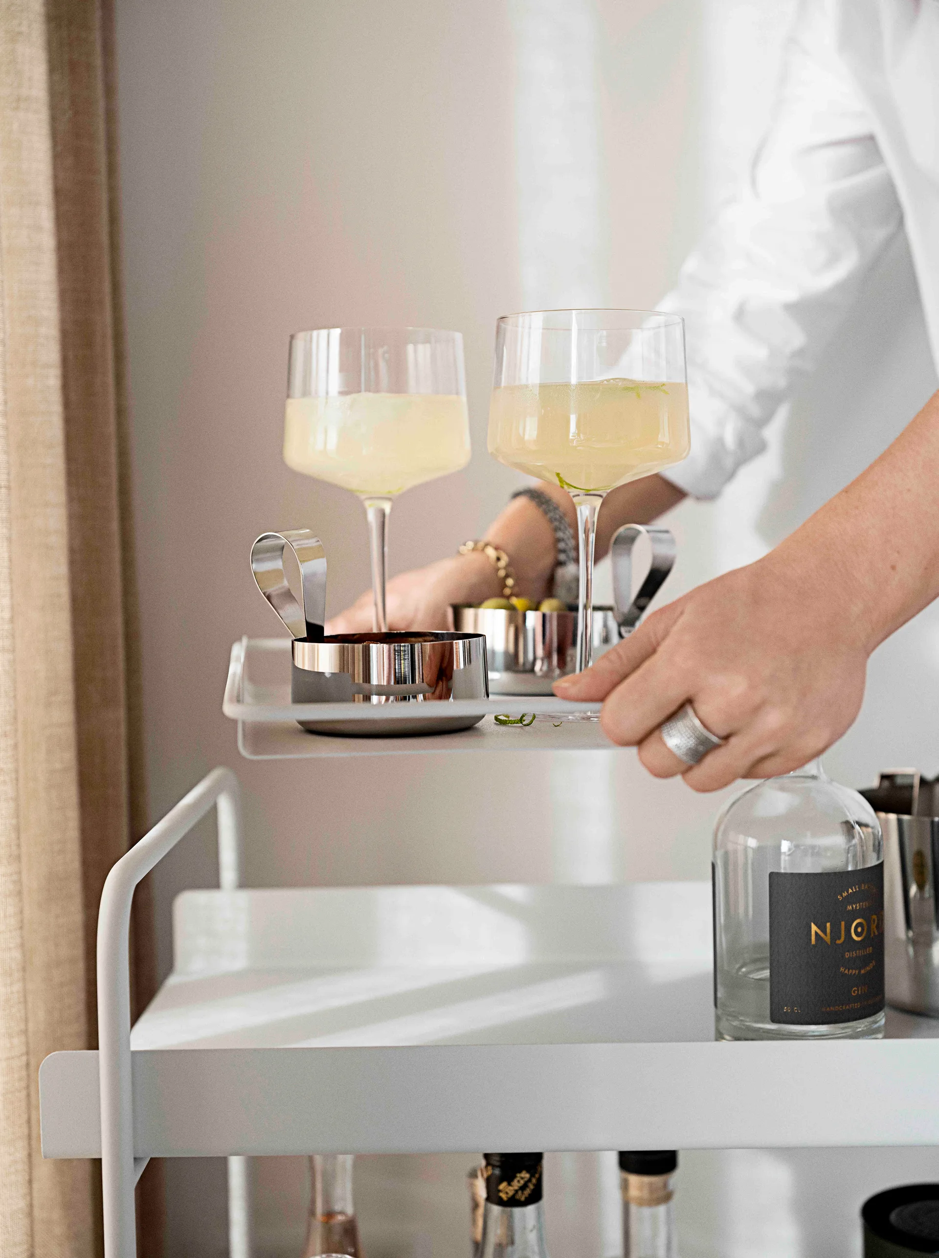 A-Cocktail Servierwagen, Black Zone Denmark