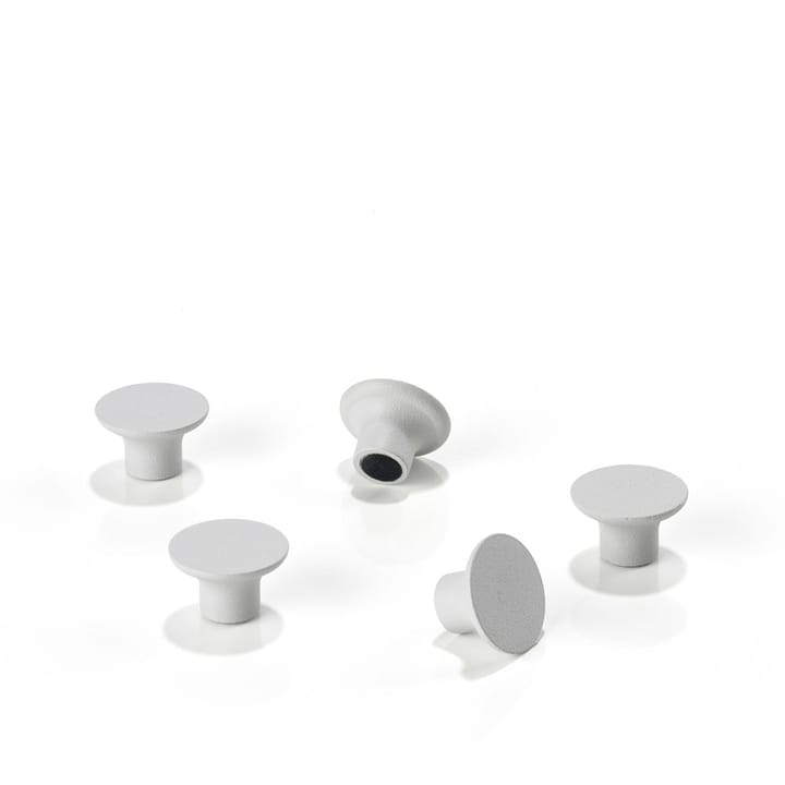 A-Magnet Magnet - Soft grey, 5er Pack - Zone Denmark