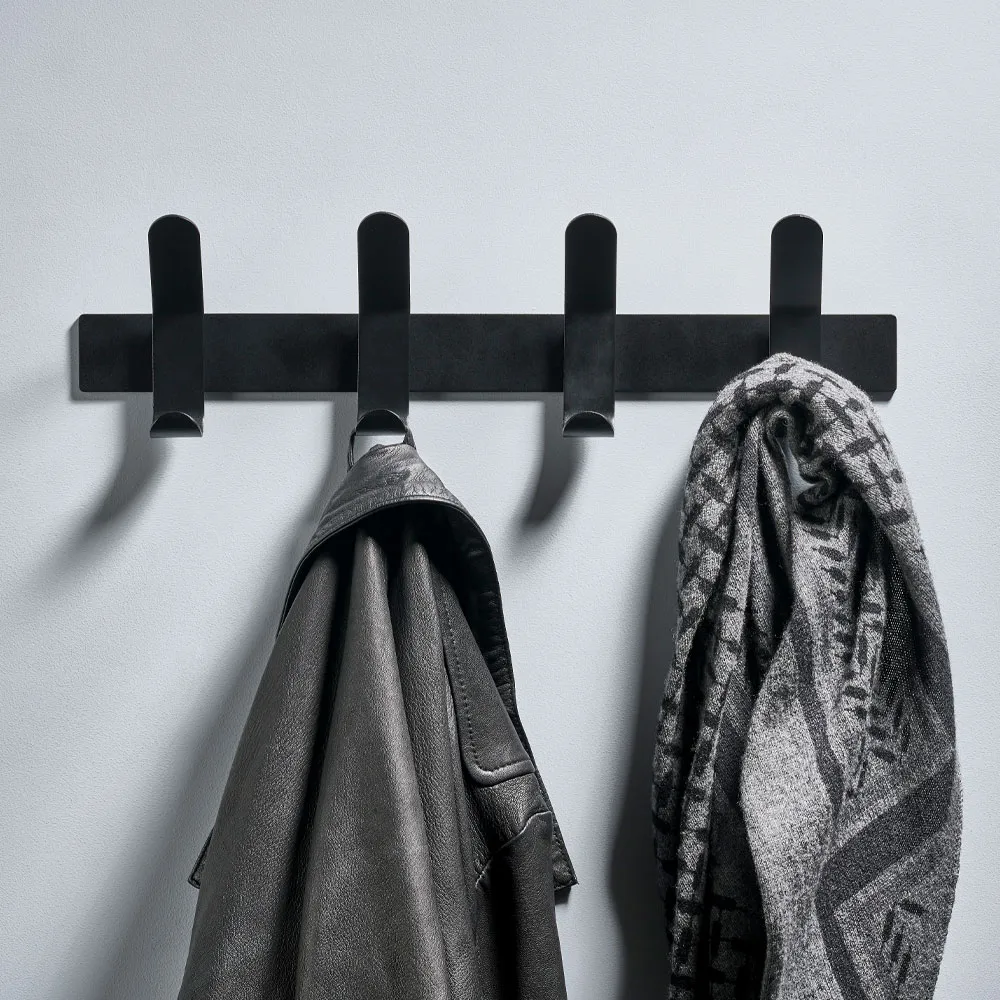 A-Rack Hakenleiste, Black, 4 Haken Zone Denmark