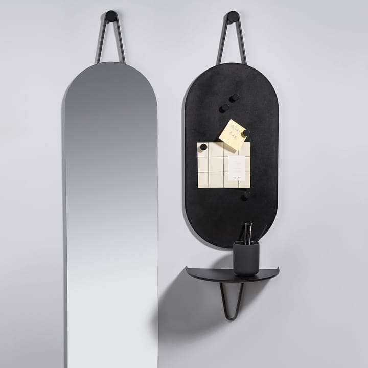 A-Wall Mirror Spiegel - Black, small - Zone Denmark