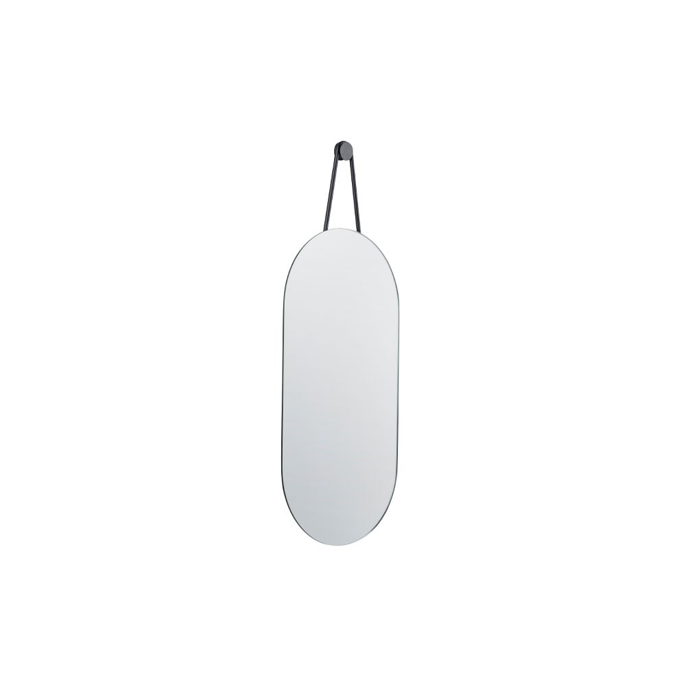 Zone Denmark A-Wall Mirror Spiegel Black, small | Skandinavisches Design | Wandspiegel | Schwarz