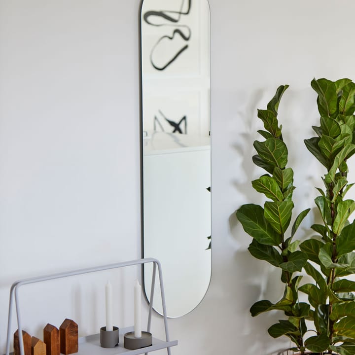 A-Wall Mirror Spiegel, Soft grey, small Zone Denmark