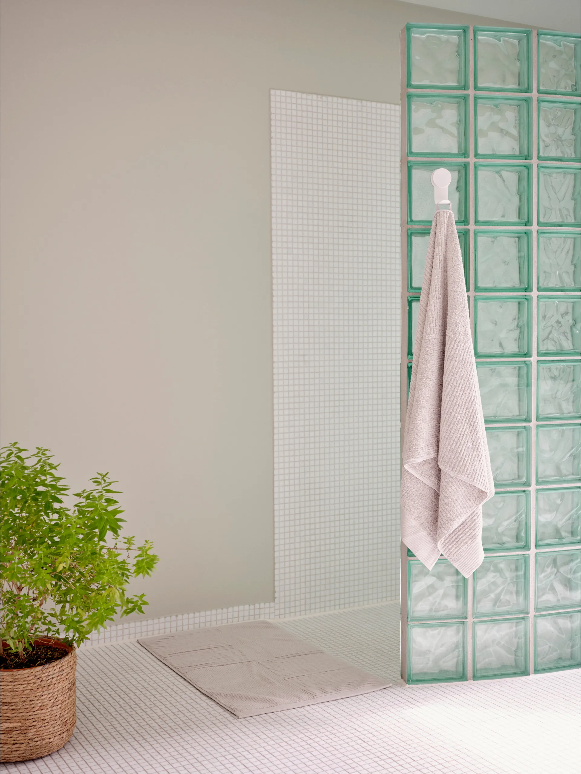 Classic Badezimmermatte 50x80 cm, Soft Grey Zone Denmark